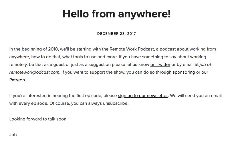 Remote Work Podcast gallery image