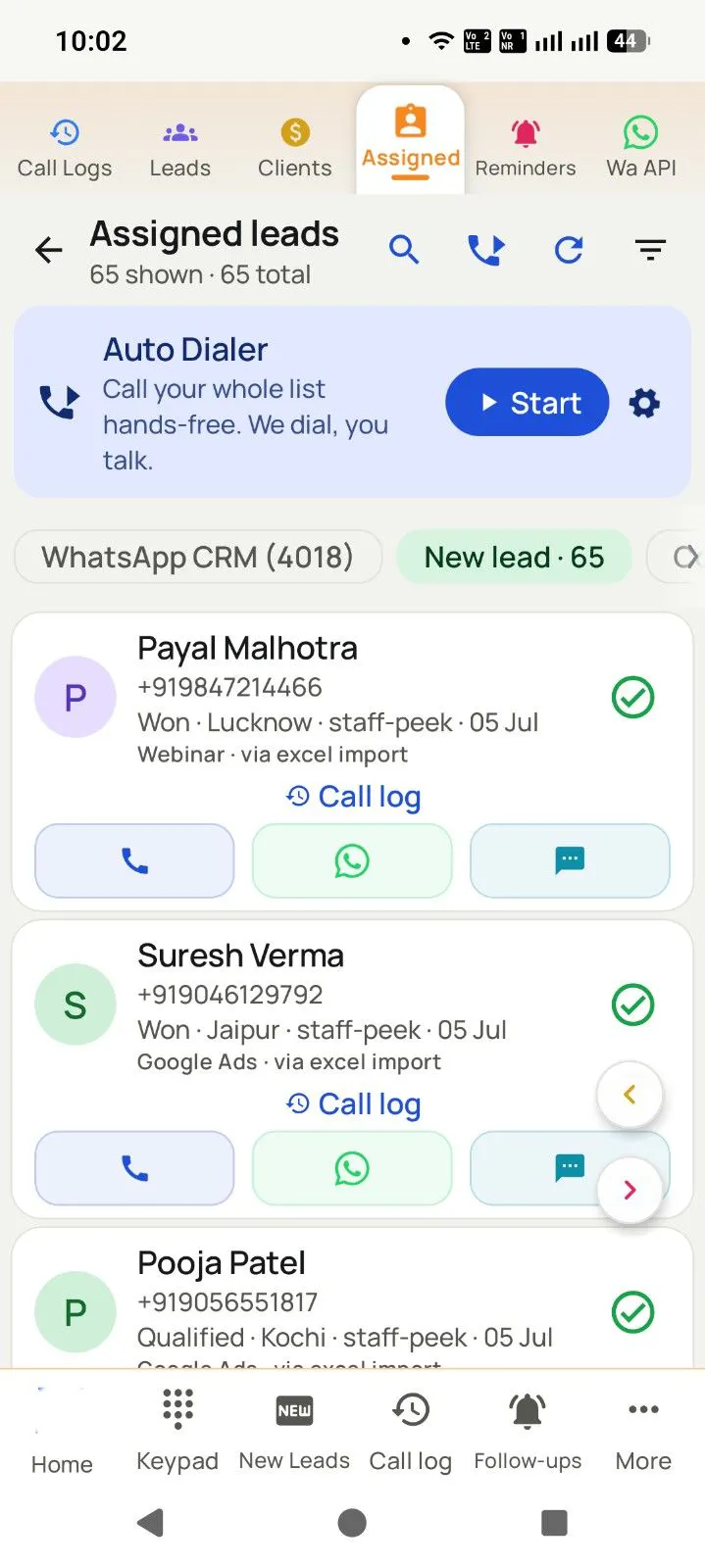 RMDialer Auto Dialer & Telecalling App gallery image