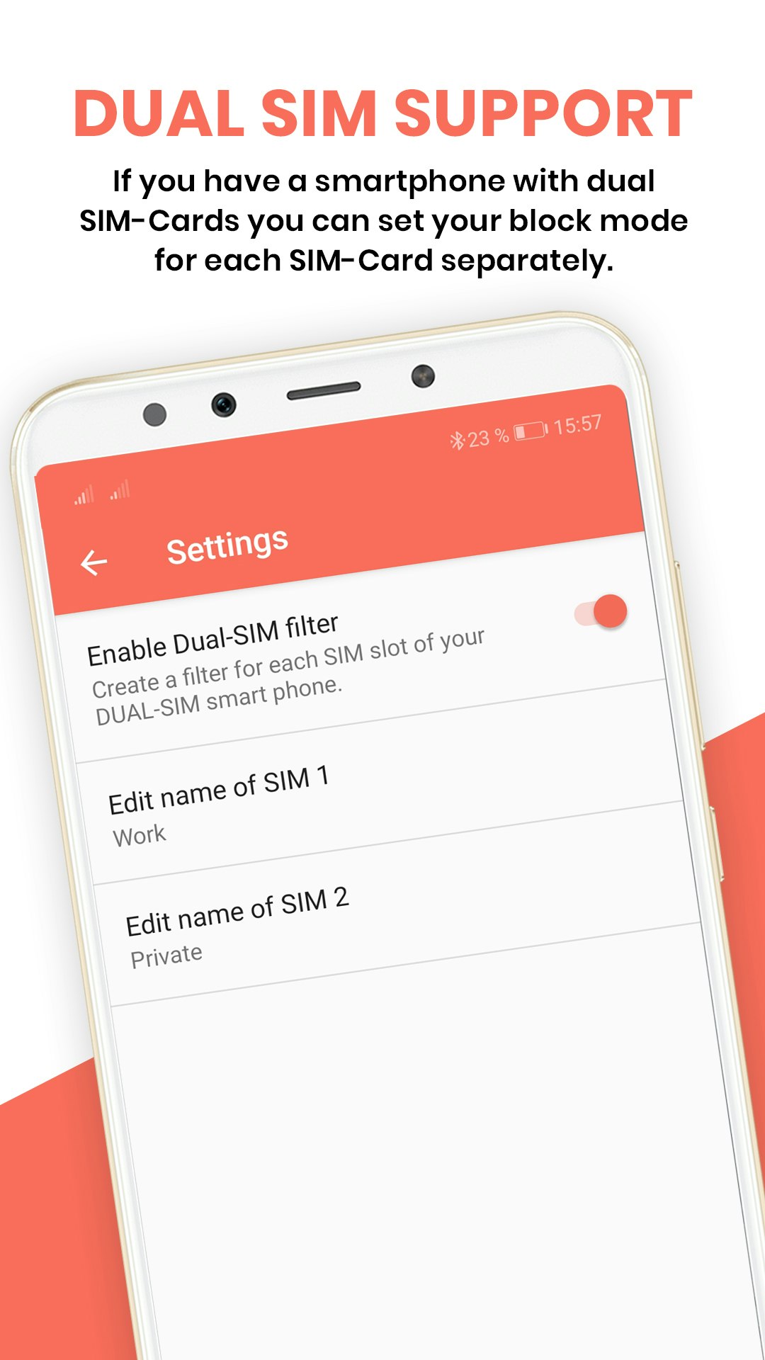 SIM-Blocker and Call Blocker gallery image