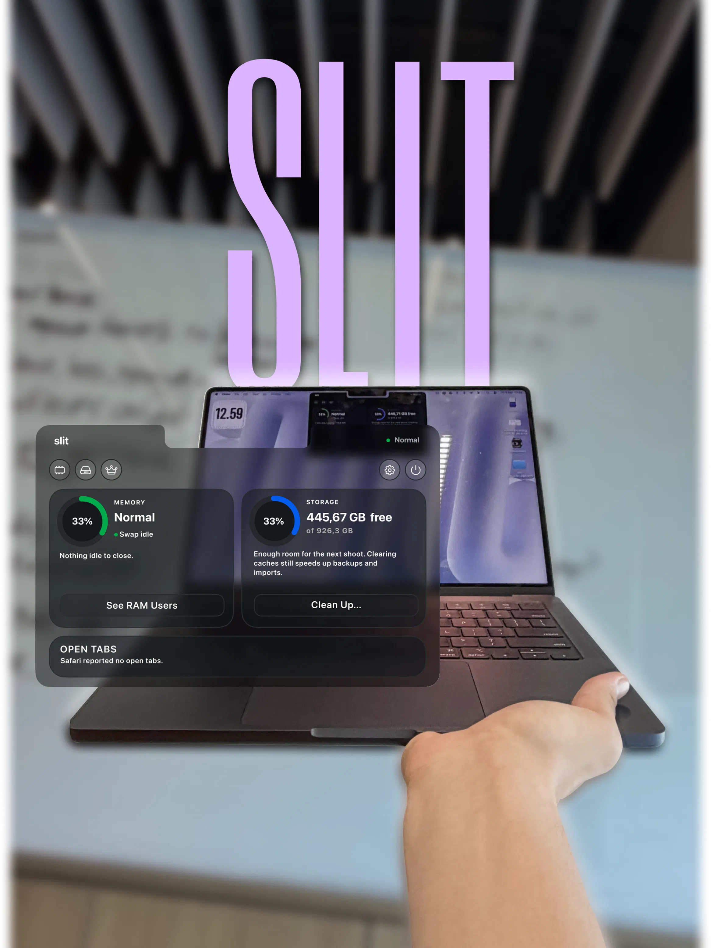 Slit — make your Mac unstoppable