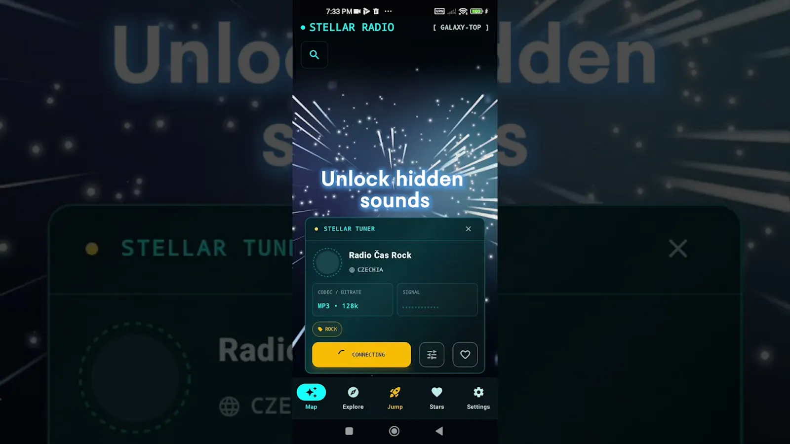 Stellar Radio screenshot 1 (video preview)
