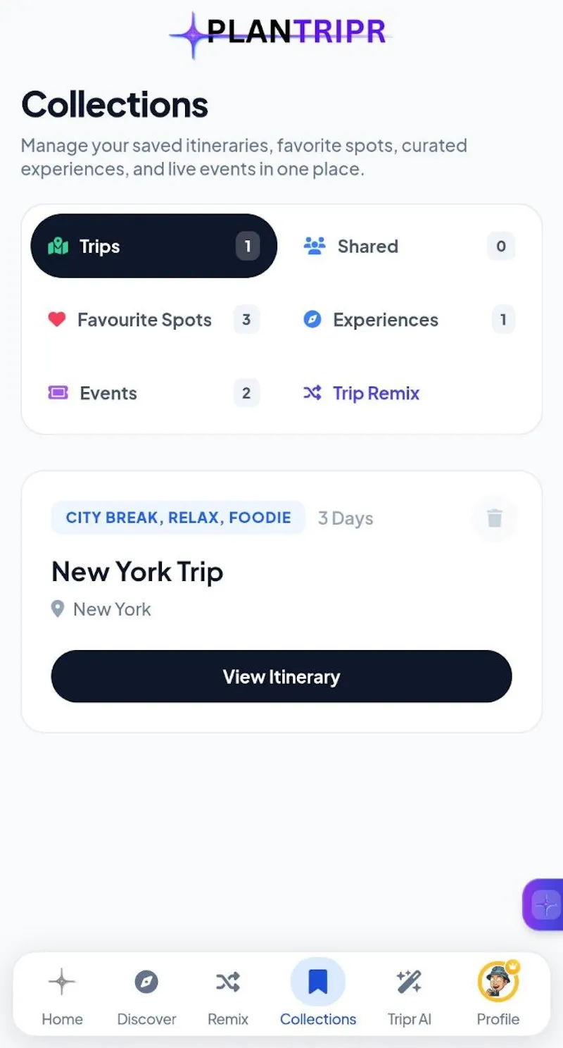 Plantripr screenshot 2