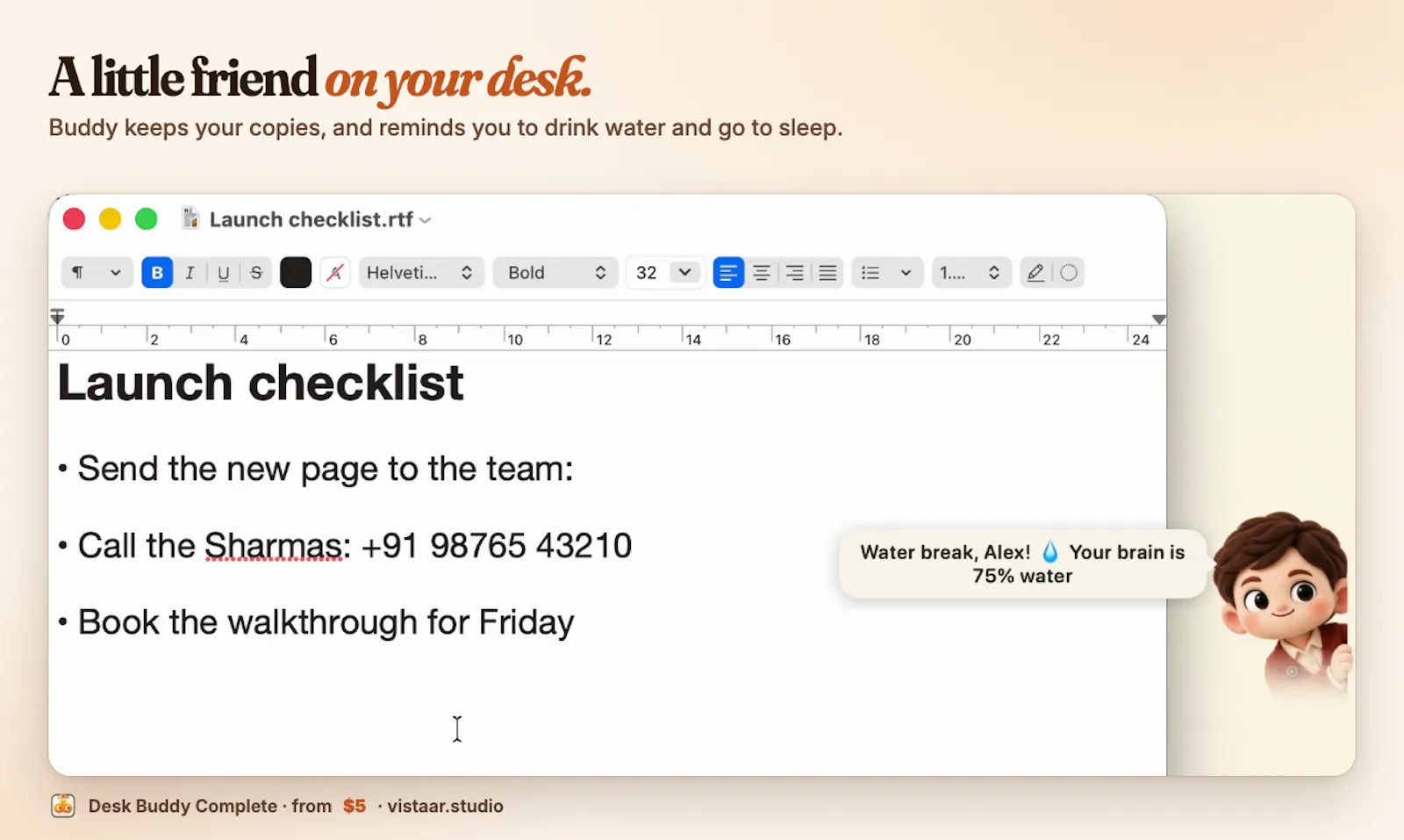 Desk Buddy screenshot 9