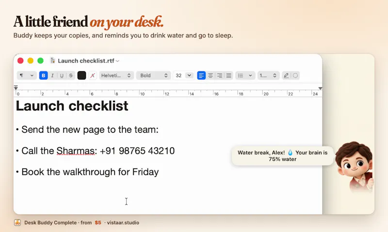 Desk Buddy screenshot 9