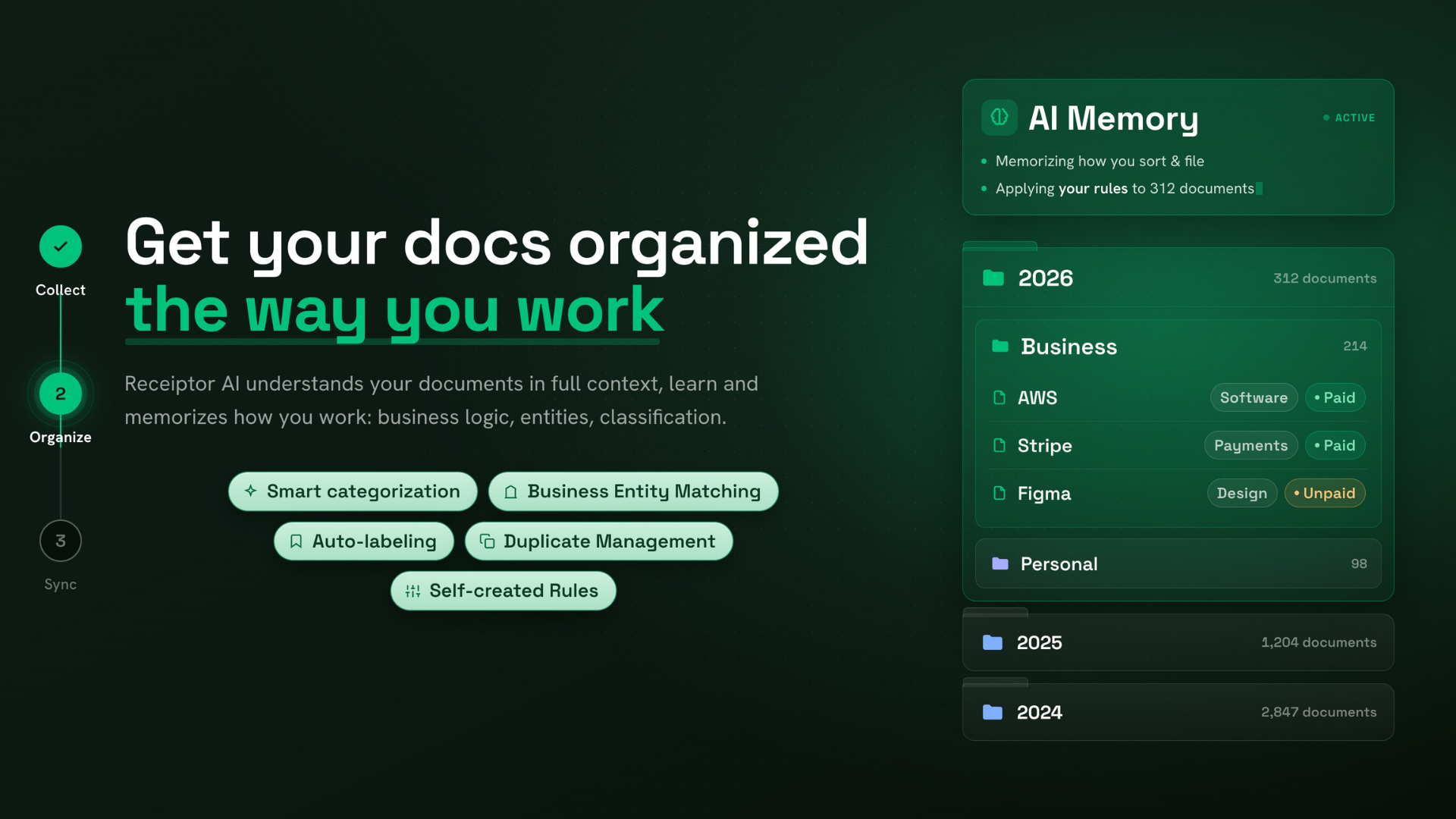Receiptor AI — Agent Mode gallery image