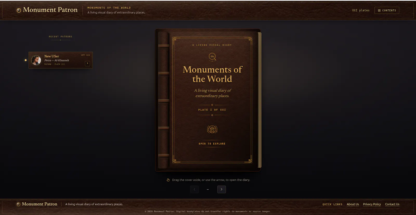Monument Patron screenshot 1