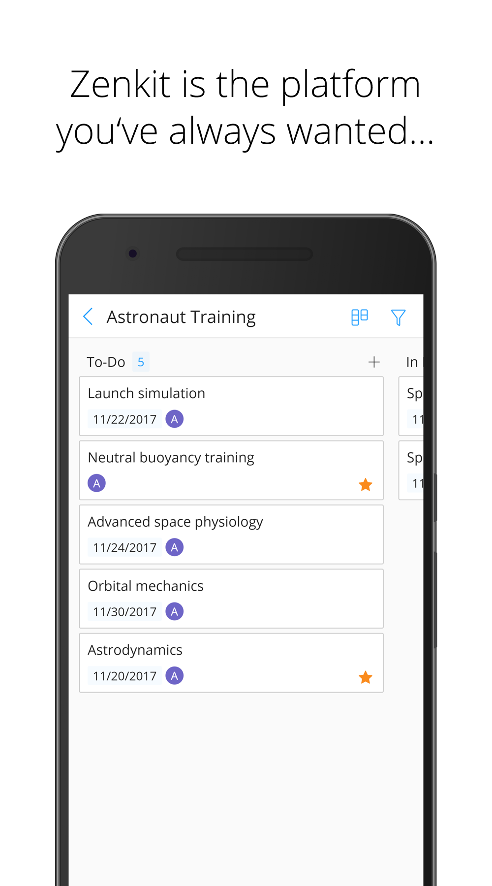 Zenkit for Android gallery image