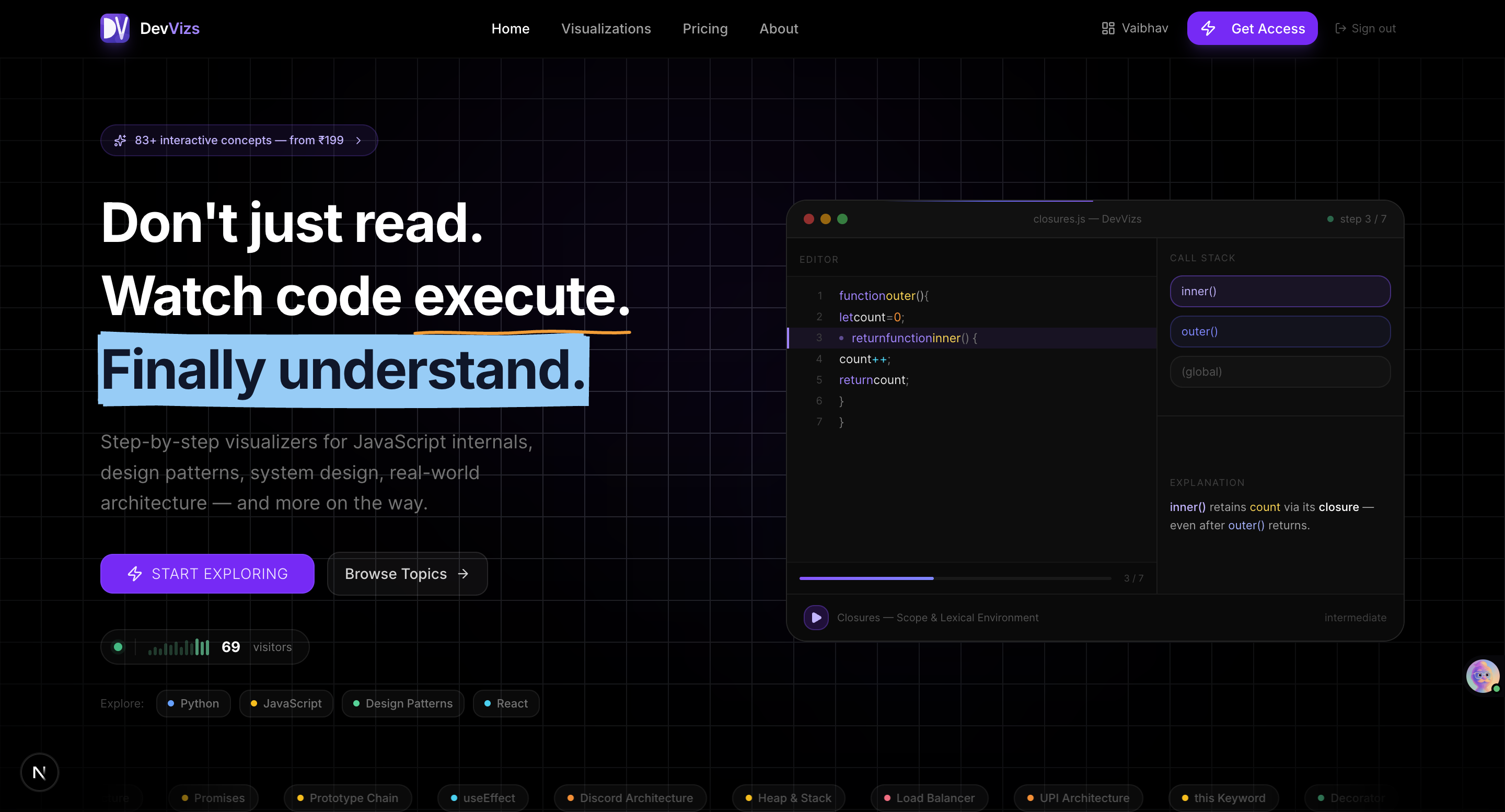DevVizs gallery image
