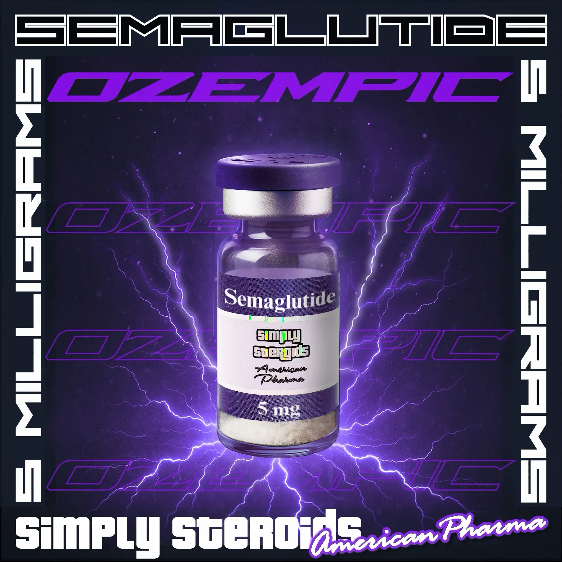 Semaglutide – 5mg Vial gallery image