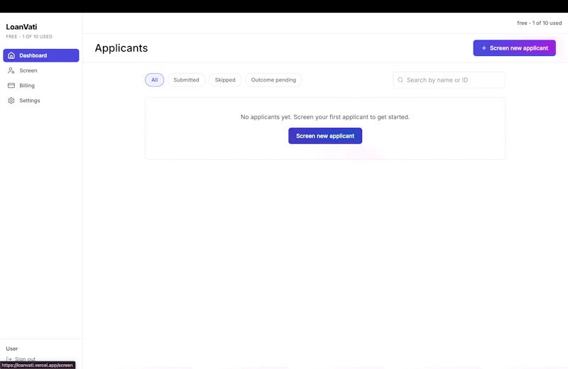 LoanVati screenshot 1