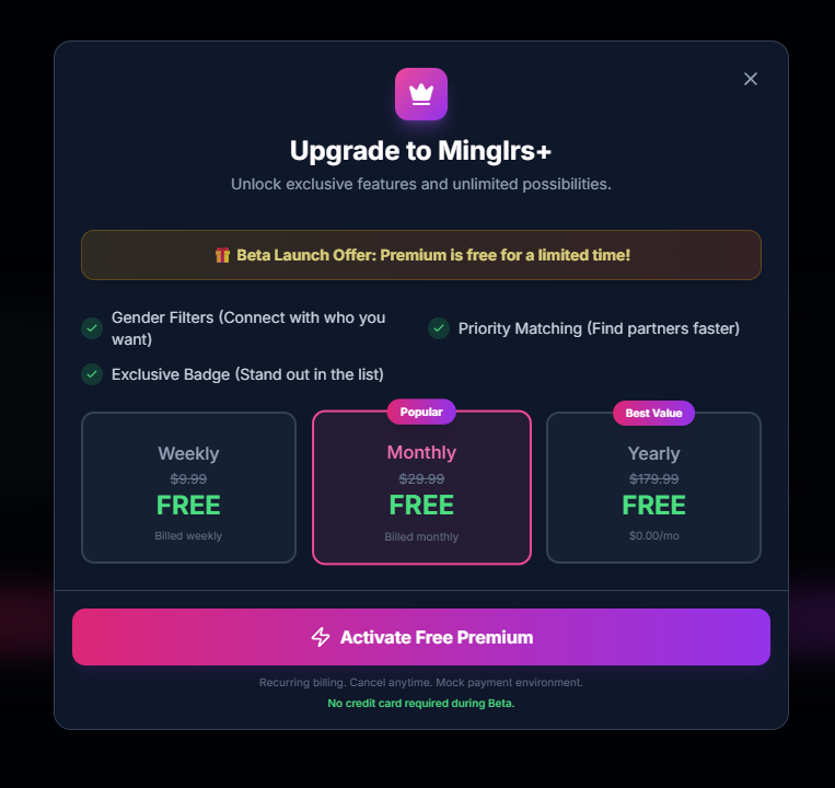 Minglrs gallery image