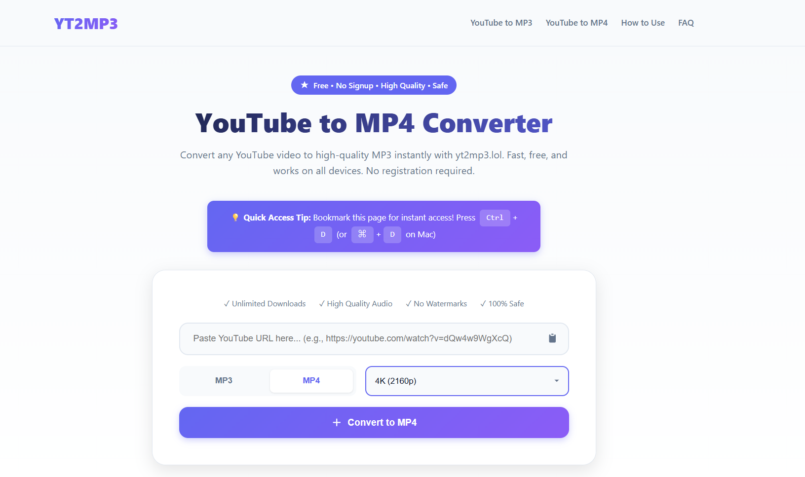 YT2MP3 gallery image