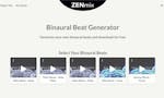 Binaural Beat Generator image