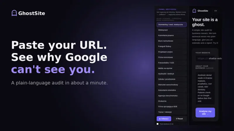 GhostSite screenshot 3