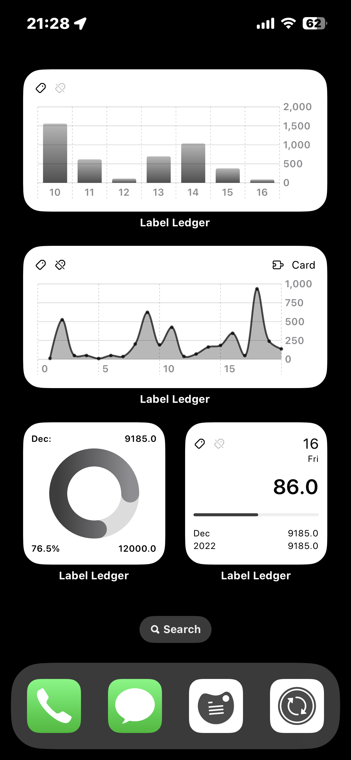 Метка Ledger - определить расходы media 1