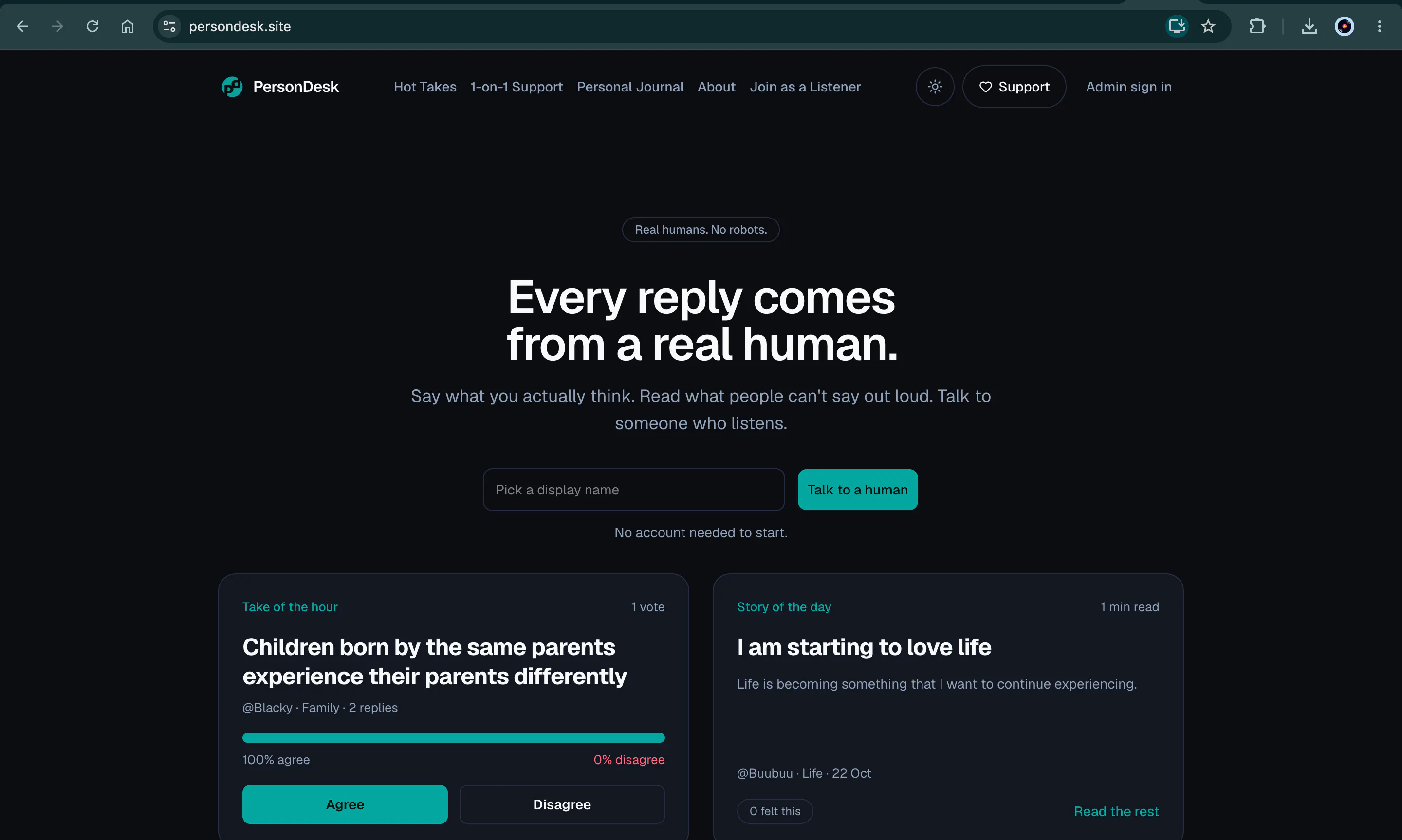 PersonDesk gallery image