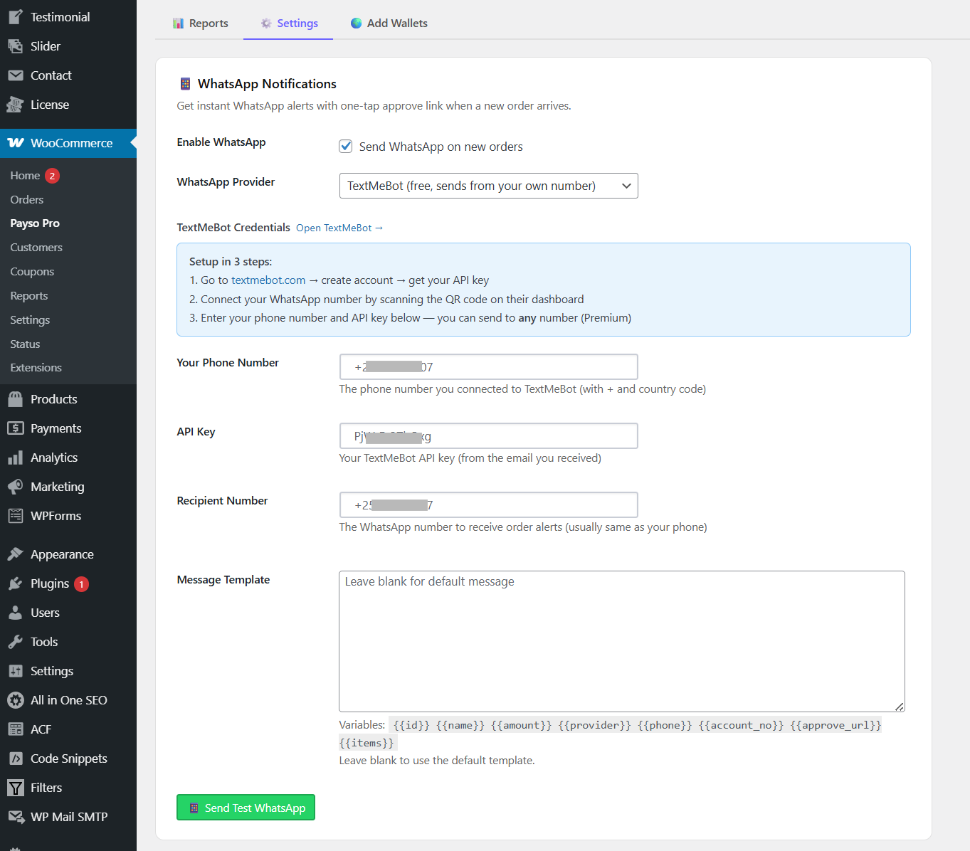 Payso Pro for WooCommerce gallery image
