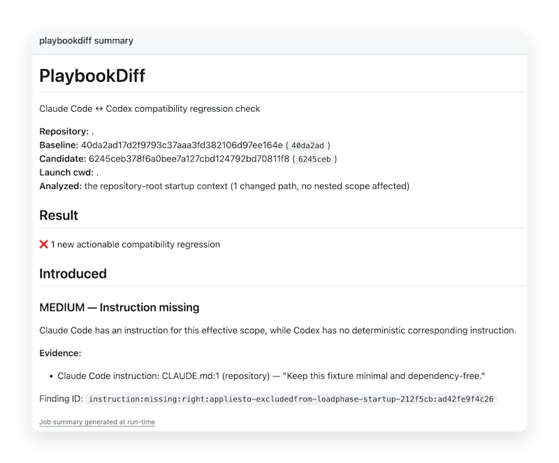 PlaybookDiff screenshot 4