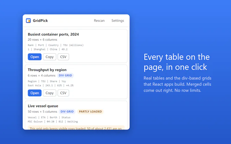 GridPick screenshot 4