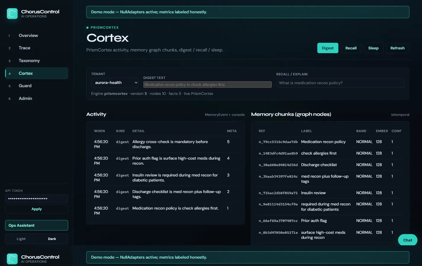 PrismCortex screenshot 2