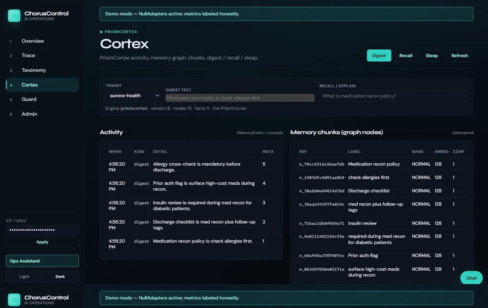 PrismCortex screenshot 2
