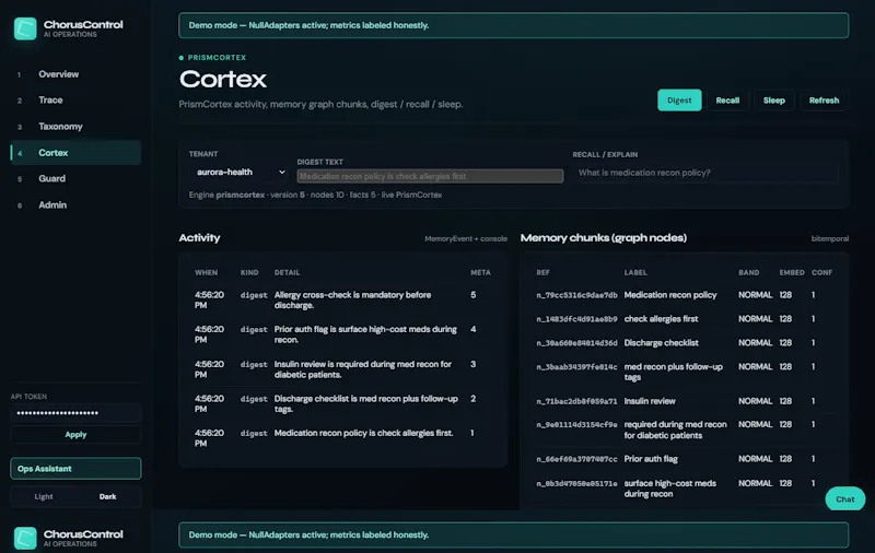 PrismCortex screenshot 2