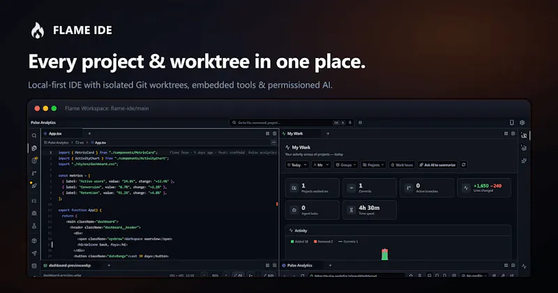 Flame IDE screenshot 2