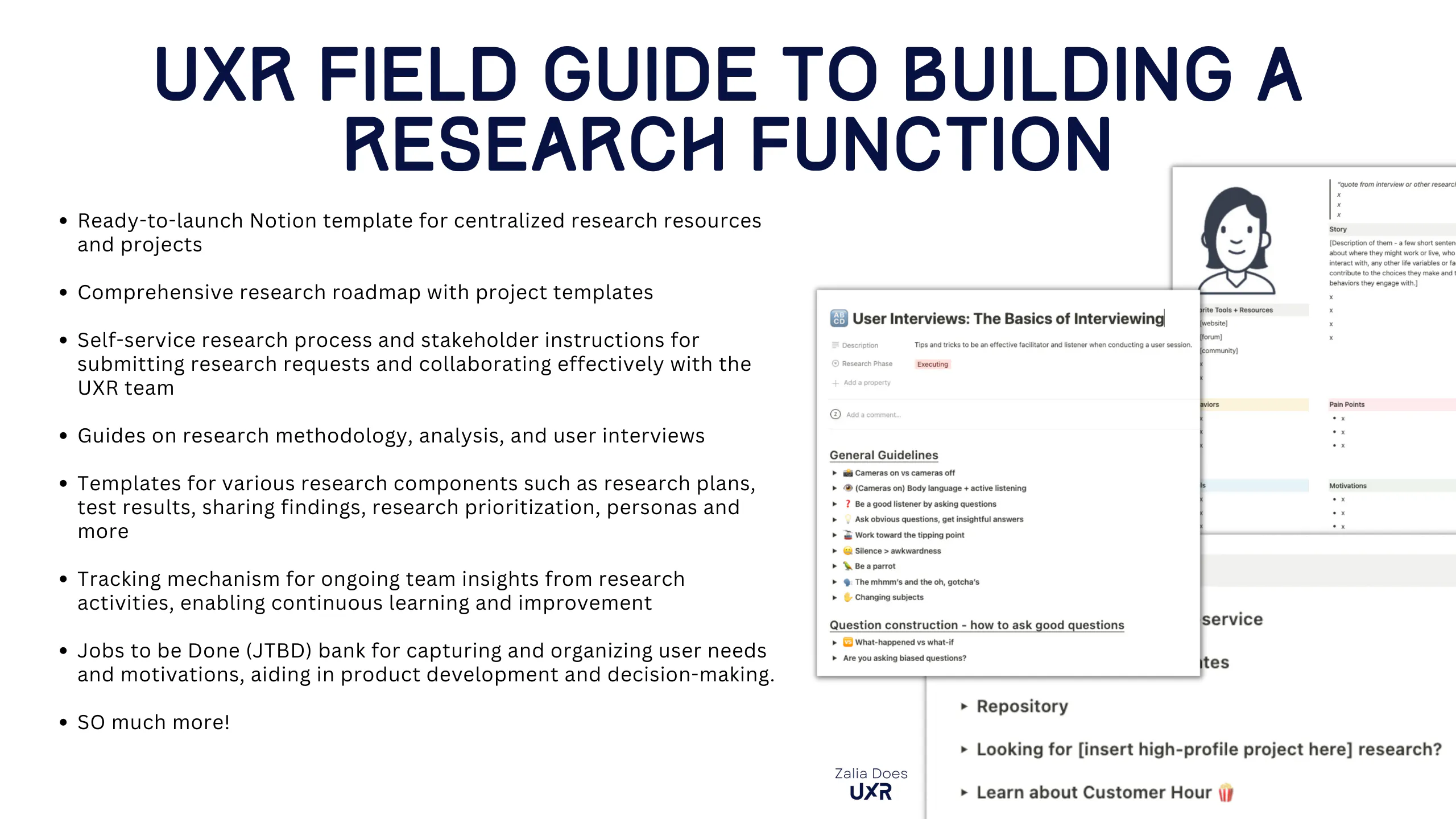 UX Research Templates + Repository Hub gallery image