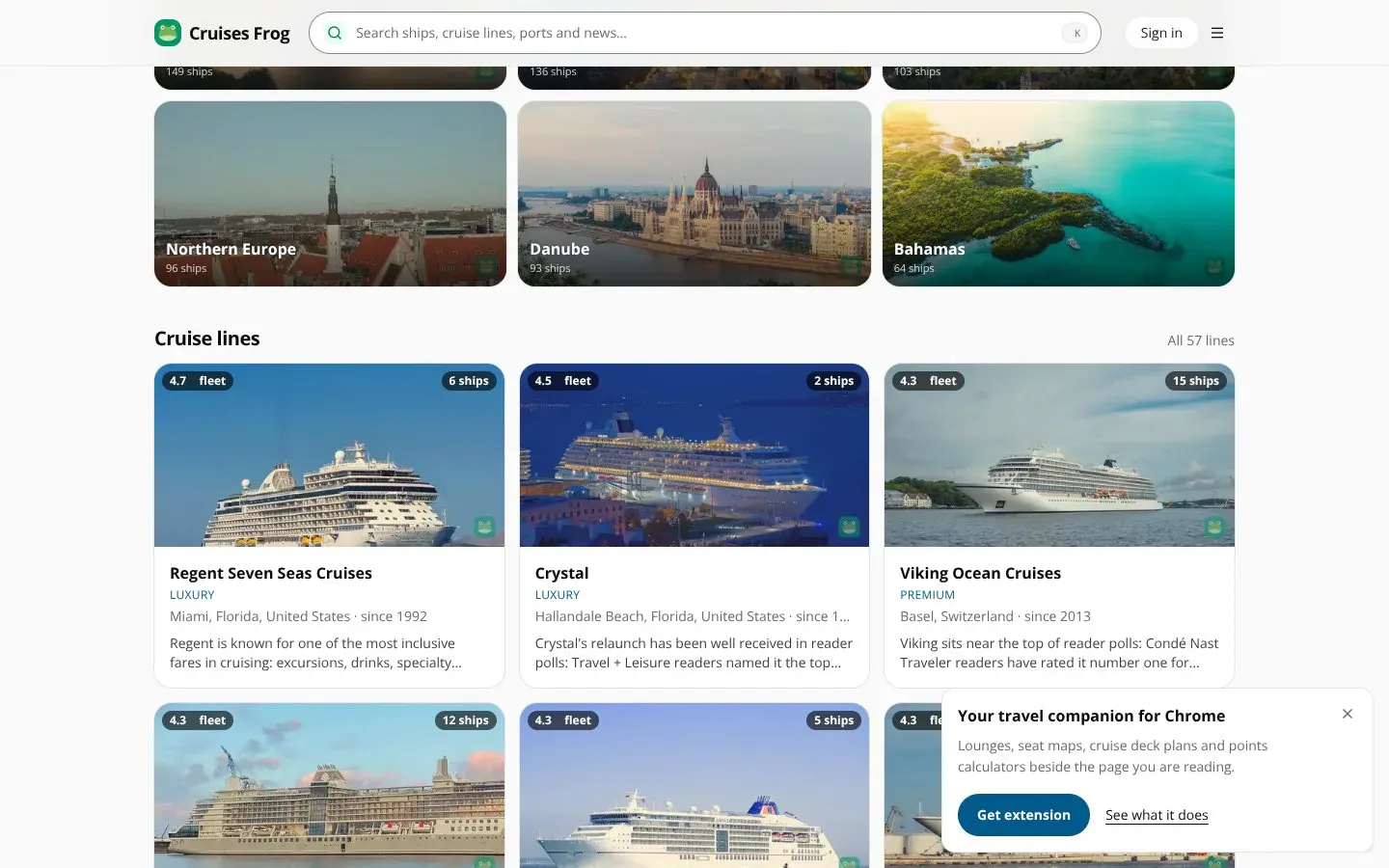 Cruises Frog gallery image