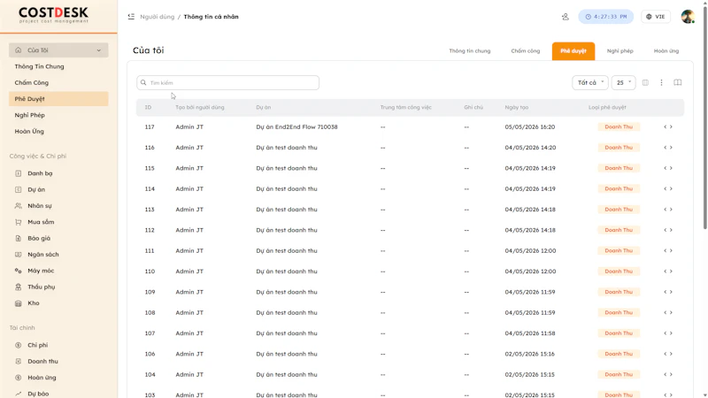CostDesk screenshot 1
