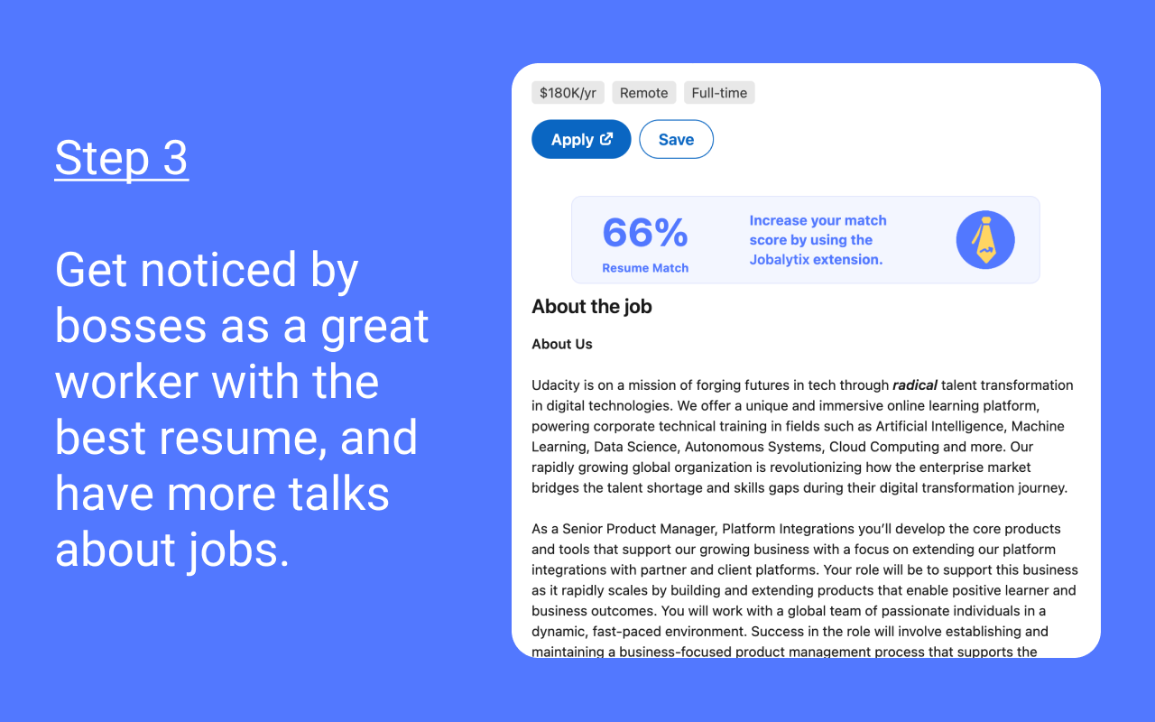 Jobalytics gallery image