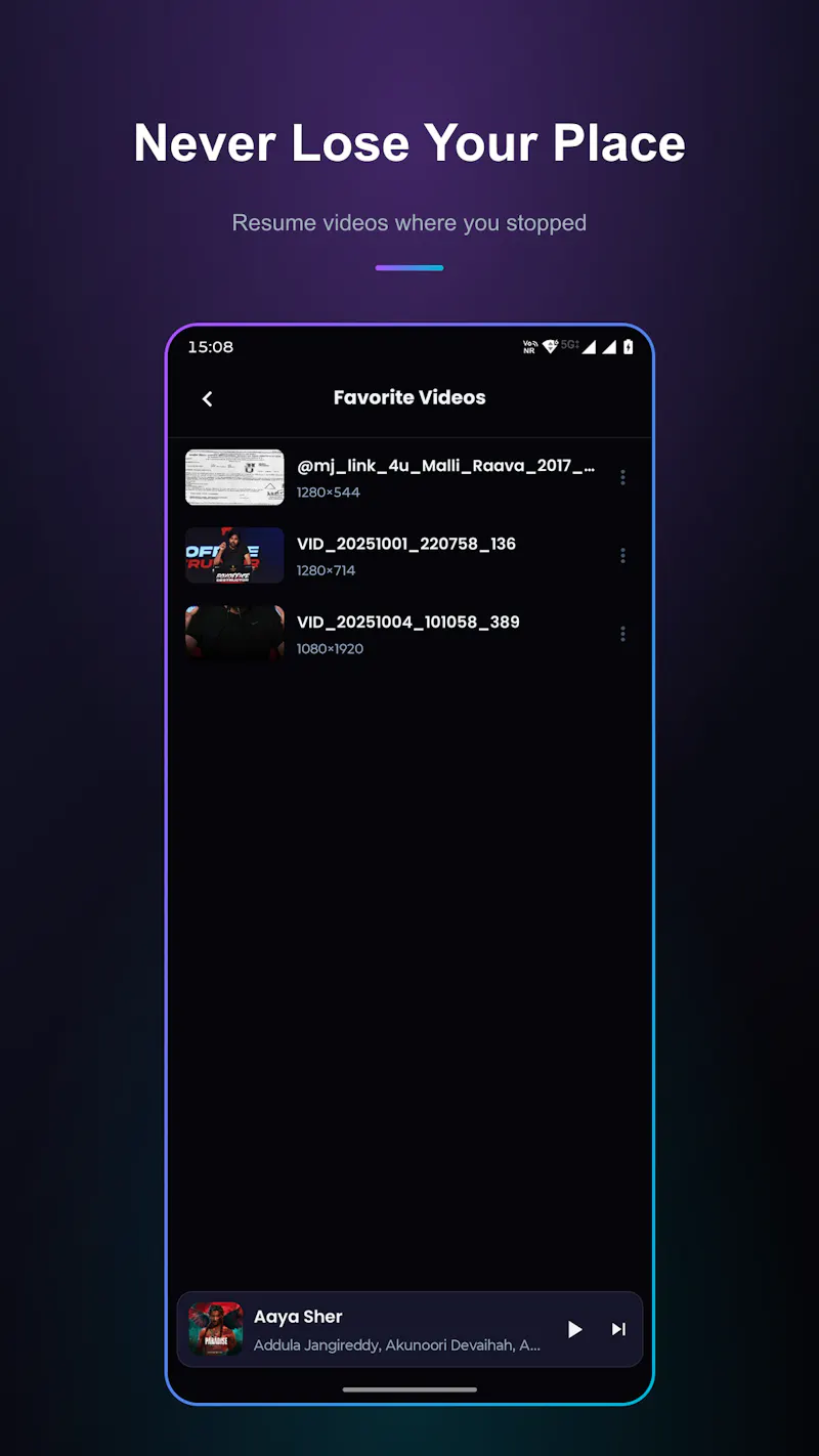AV Player screenshot 8