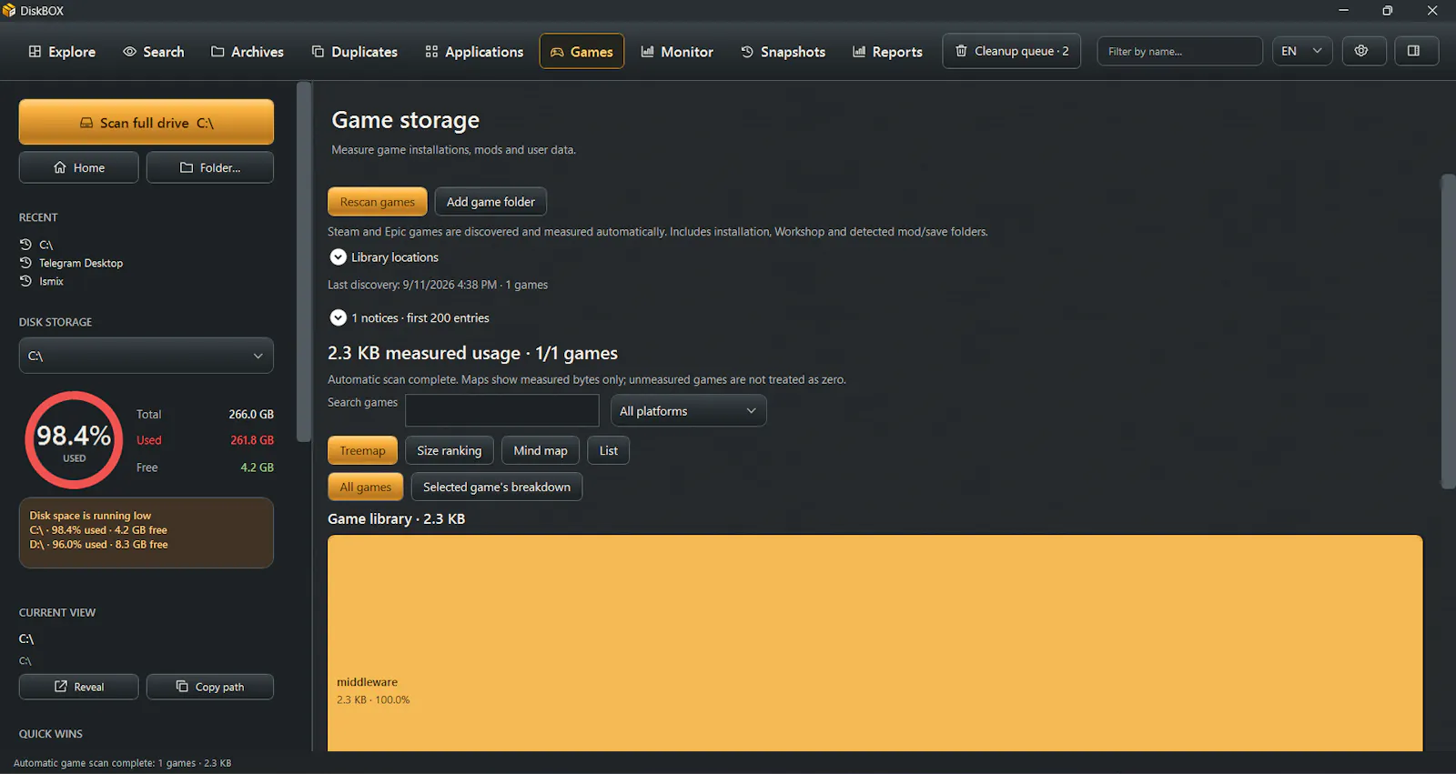DiskBOX screenshot 13