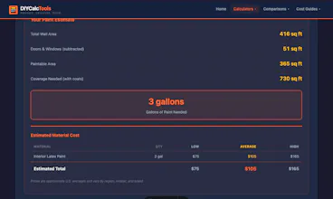 Free Home Improvement Calculators gallery image
