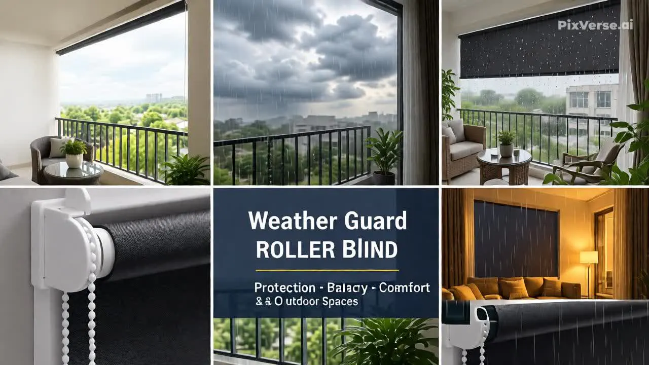 Balcony Blinds for Rain and Sun gallery image