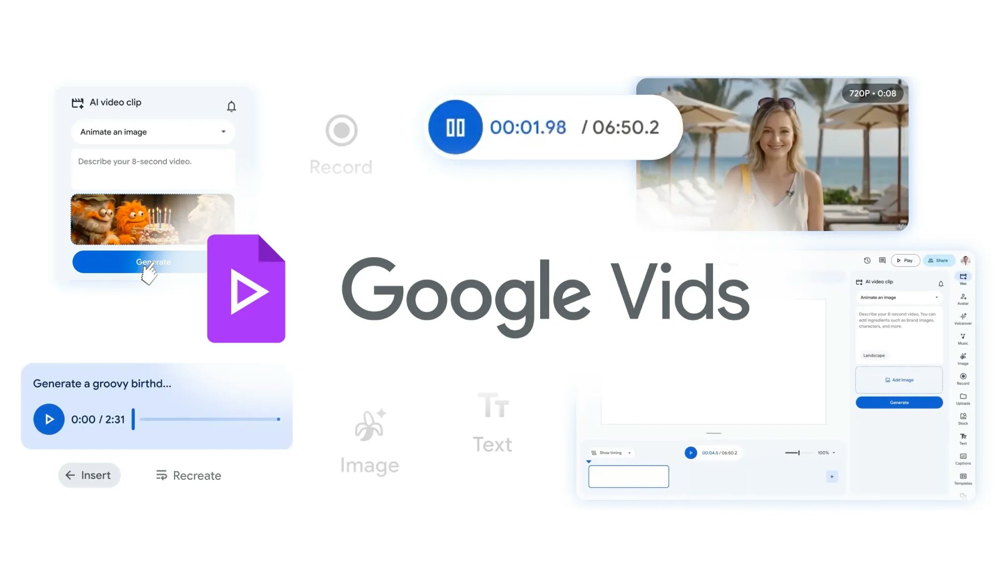Google Vids 2.0 gallery image