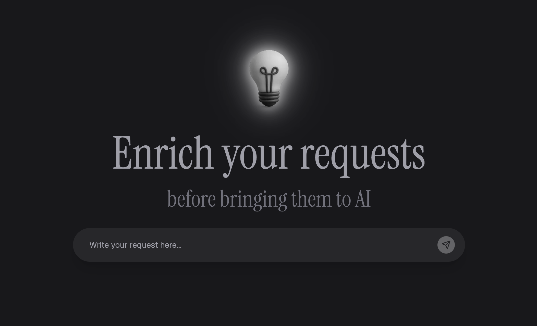 Enrichard - Main screenshot showing features and interface