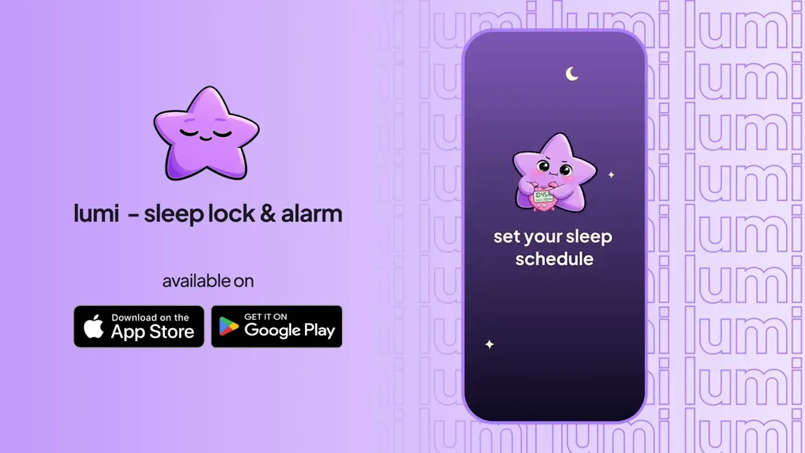 lumi - sleep lock & alarm screenshot 1 (video preview)
