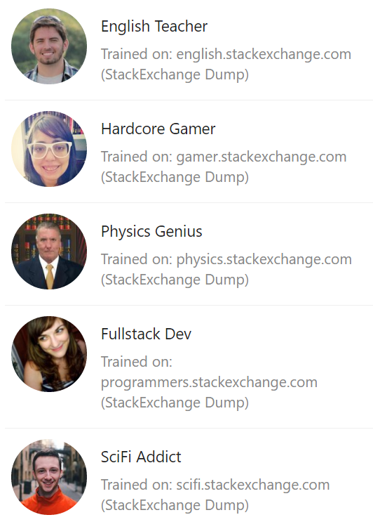 Deep Learning Personas gallery image
