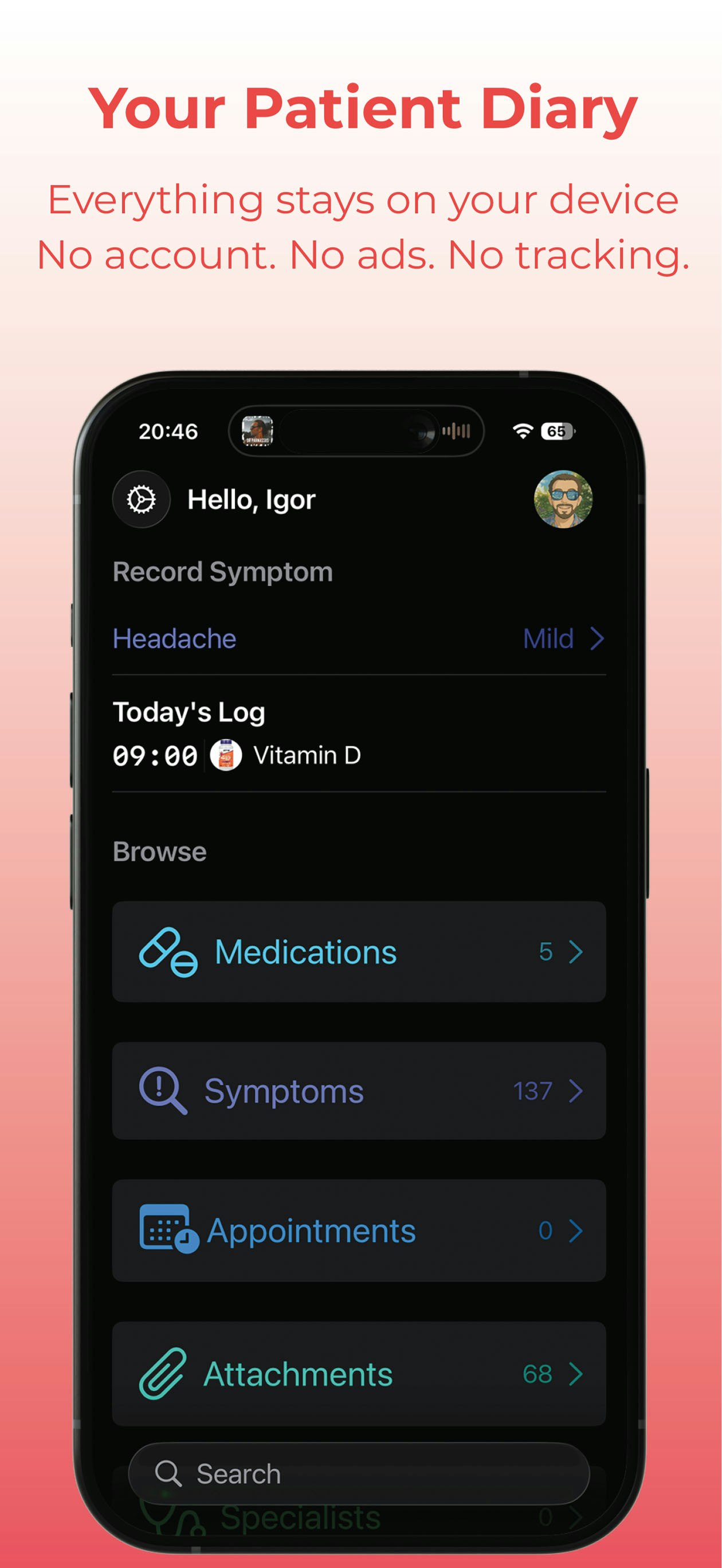 viatza - Screenshot 2 showing product features and functionality