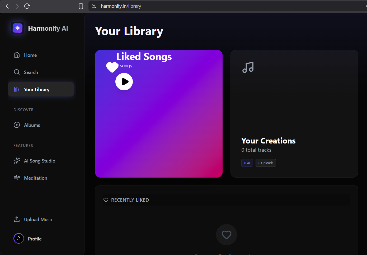 Harmonify Music AI gallery image
