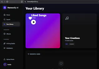 Harmonify Music AI gallery image