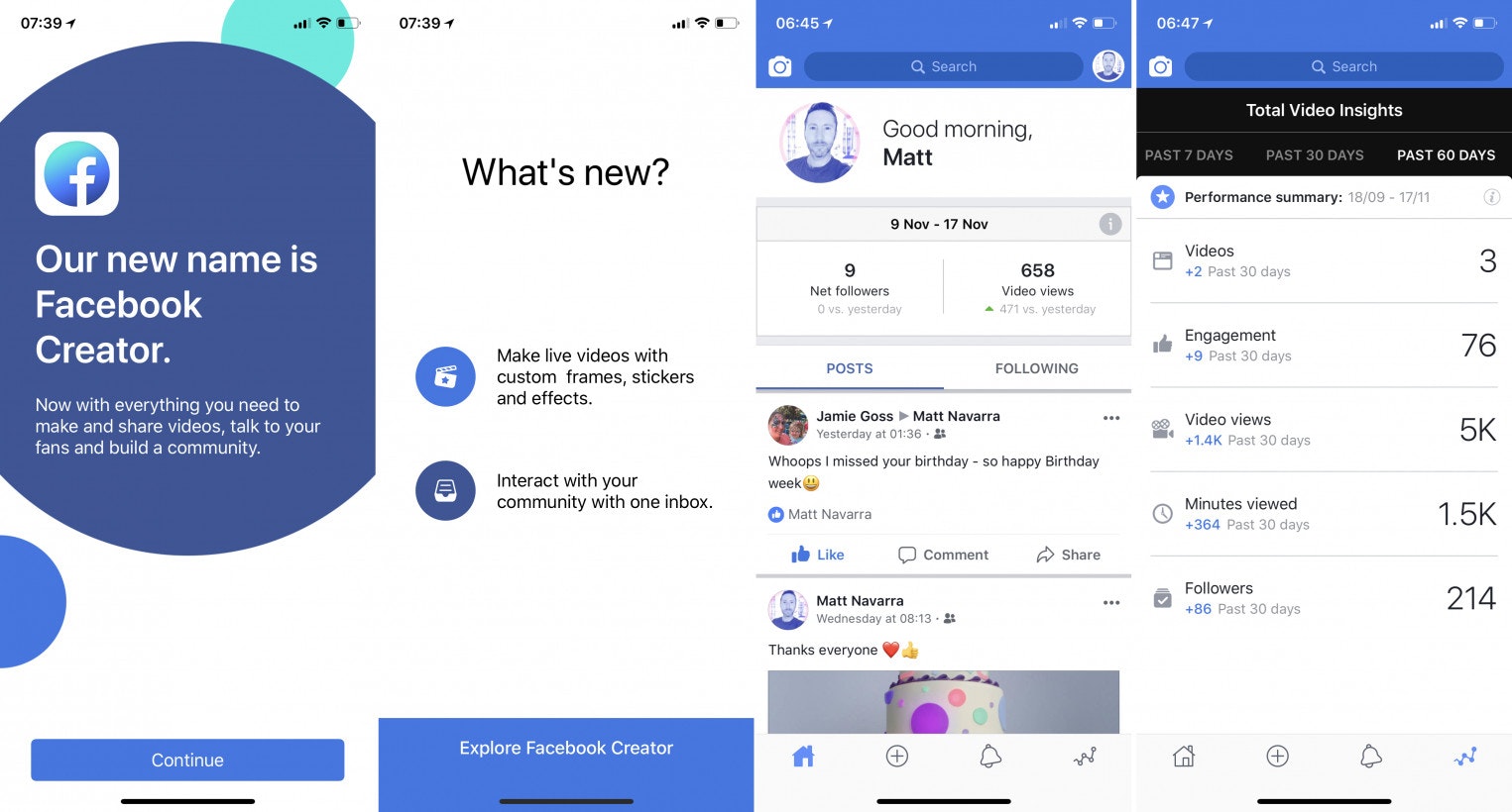 Facebook Creator gallery image