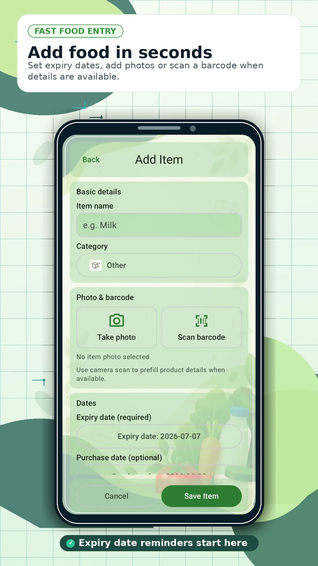 ExpiryMate: Food Tracker gallery image