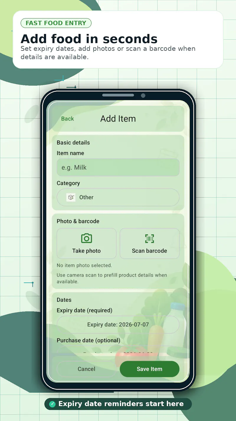 ExpiryMate: Food Tracker screenshot 3