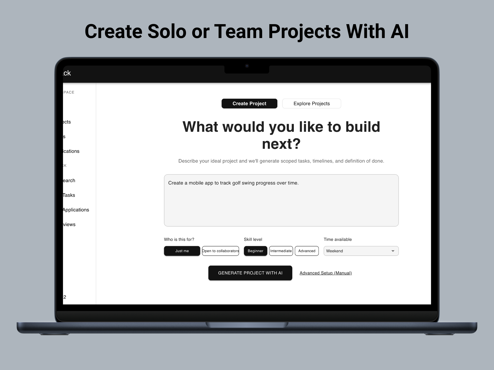 CareerStack - Main product screenshot demonstrating key features and user interface