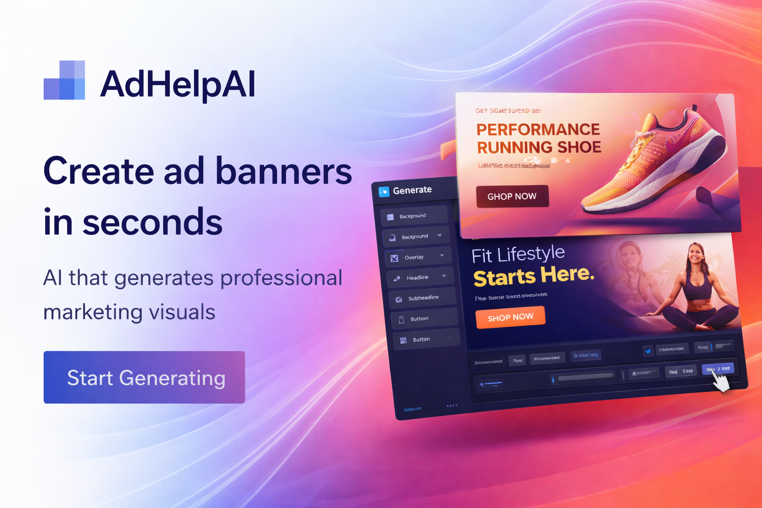 AdHelpAI - Screenshot 2 showing product features and functionality