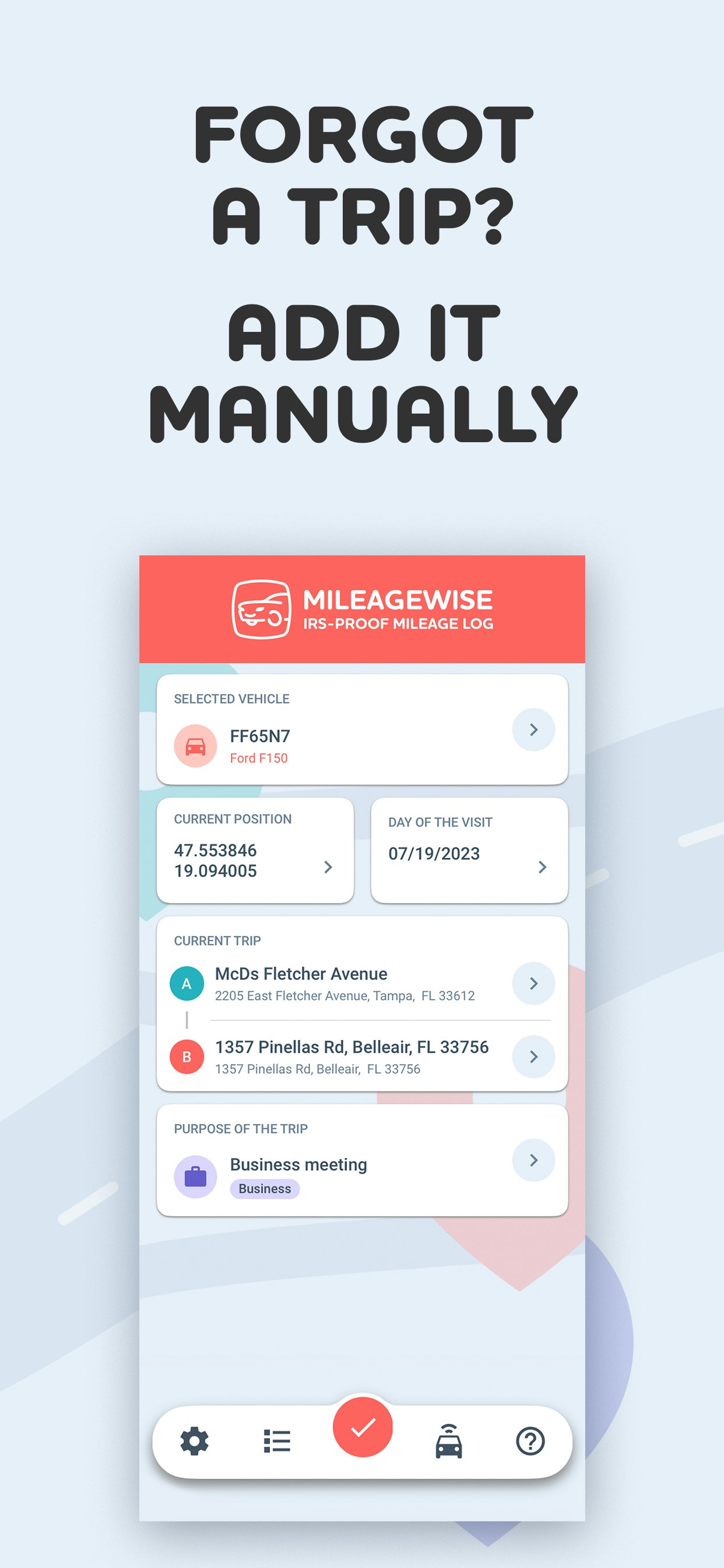 MileageWise gallery image