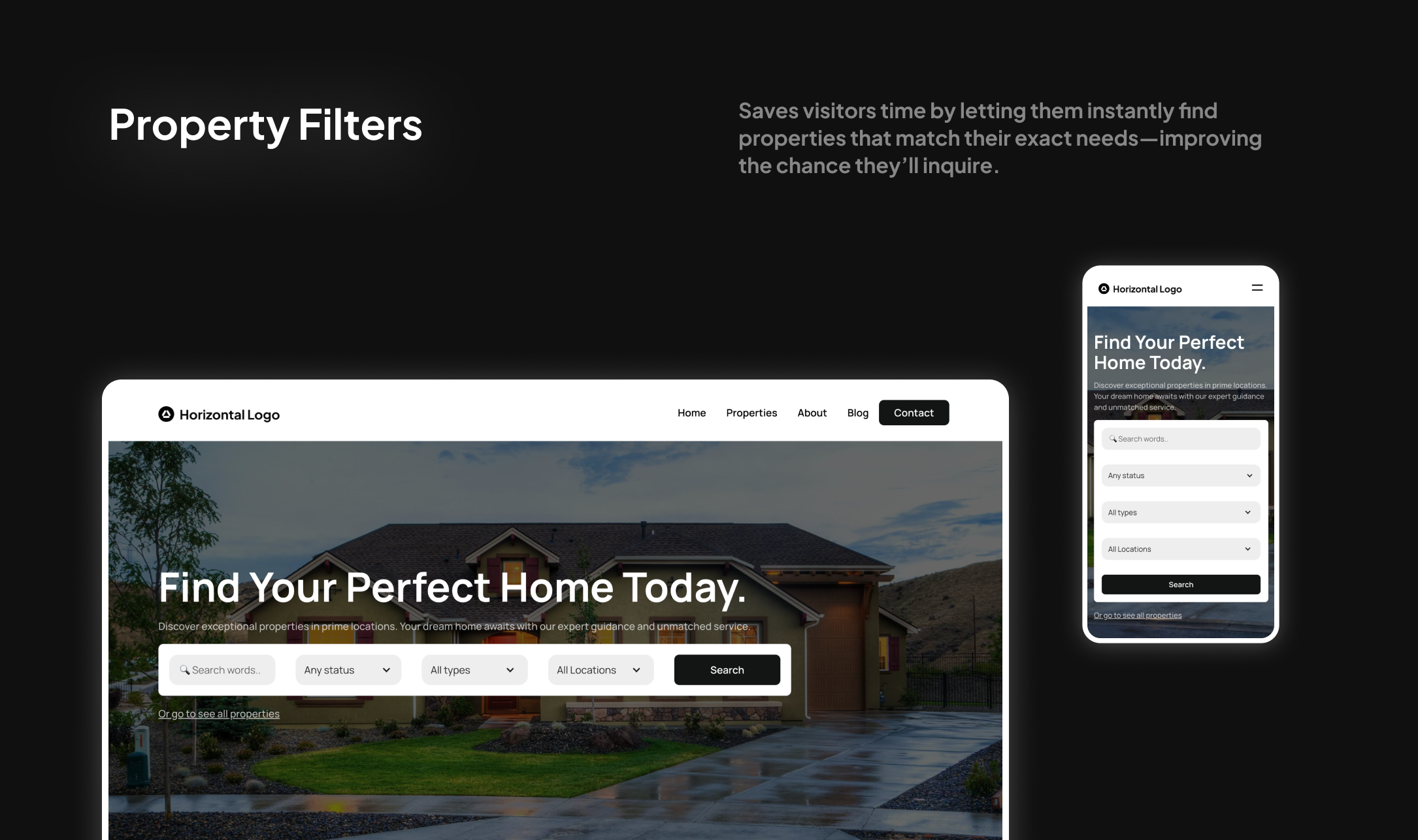 LukProp |Webflow onroerend goed sjabloon - Bouw de website van uw WebFlow onroerend goed in uren - geen weken media 4
