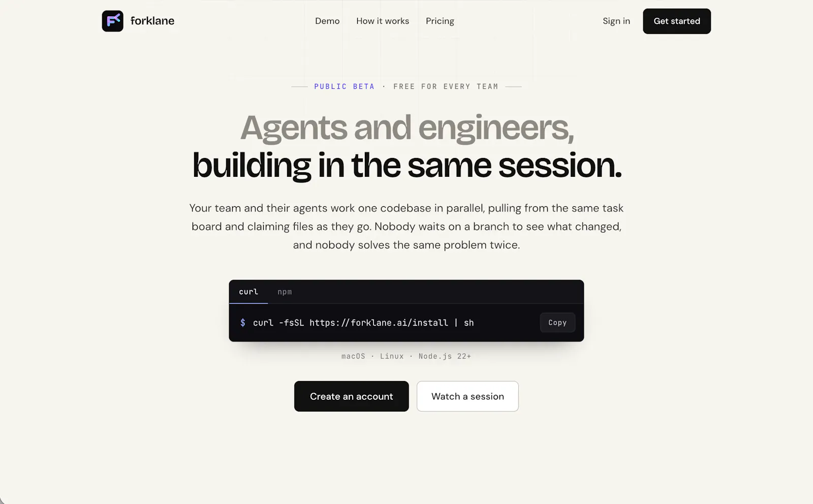 Forklane screenshot 2